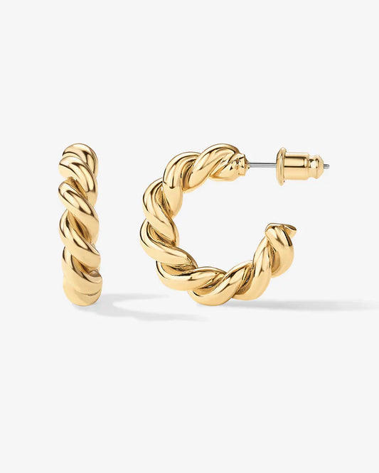 Rope Hoops Earrings